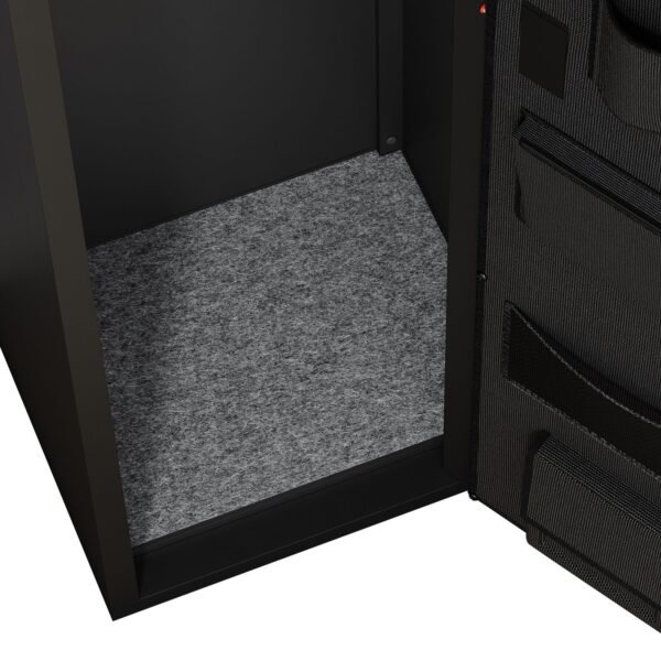 Heavy Duty,Large Size 5-8 Gun,Black Gun Cabinet with Electronic Password Keypad Lock,Unassembled Metal Rifle Gun Security Cabinet Safe Locker - Image 12