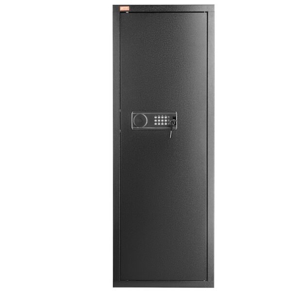 VEVOR 10-12 Rifles Gun Safe, Rifle Safe with Lock & Digital Keypad, Quick Access Tall Gun Storage Cabinet with Removable Shelf, Rifle Cabinet for Home Rifle and Shotguns - Image 7